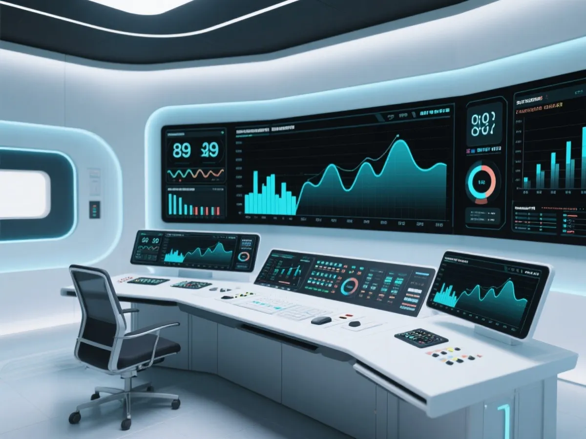 实时数据展示界面